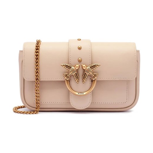 Pinko Skórzana torebka na ramię LOVE ONE POCKET ze sklepu Gomez Fashion Store w kategorii Listonoszki - zdjęcie 184303418