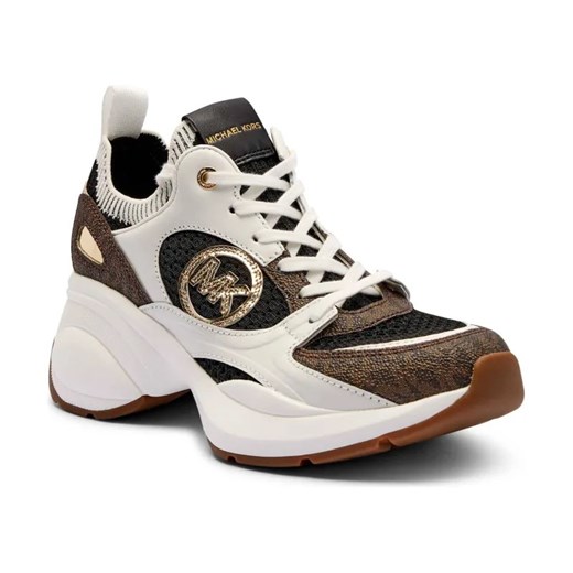 Michael Kors Sneakersy ZUMA | z dodatkiem skóry ze sklepu Gomez Fashion Store w kategorii Buty sportowe damskie - zdjęcie 184303429