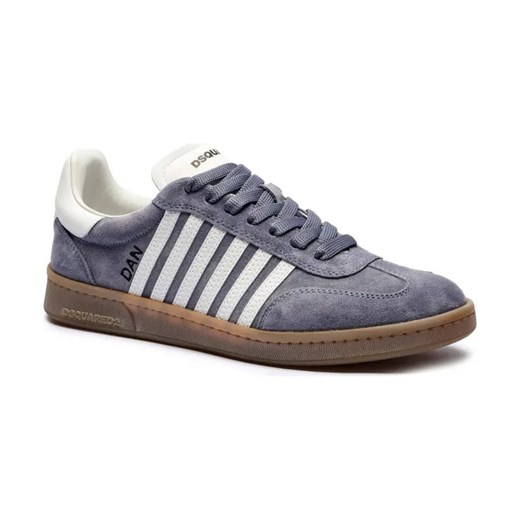 Dsquared2 Skórzane sneakersy BOXER ze sklepu Gomez Fashion Store w kategorii Buty sportowe męskie - zdjęcie 184303436