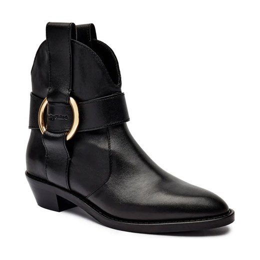 See By Chloé Skórzane kowbojki ze sklepu Gomez Fashion Store w kategorii Botki - zdjęcie 184303455
