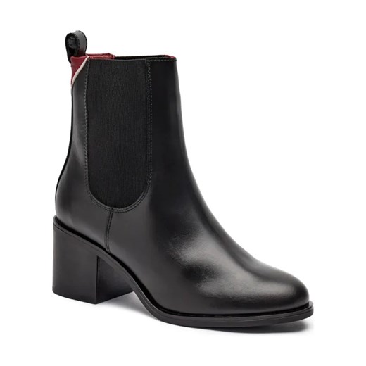 Tommy Hilfiger Skórzane botki na słupku ze sklepu Gomez Fashion Store w kategorii Botki - zdjęcie 184303457