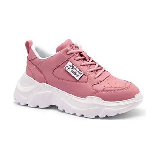 Versace Jeans Couture Sneakersy FONDO SPEEDTRACK DIS. SC2 | z dodatkiem skóry ze sklepu Gomez Fashion Store w kategorii Buty sportowe damskie - zdjęcie 184303468