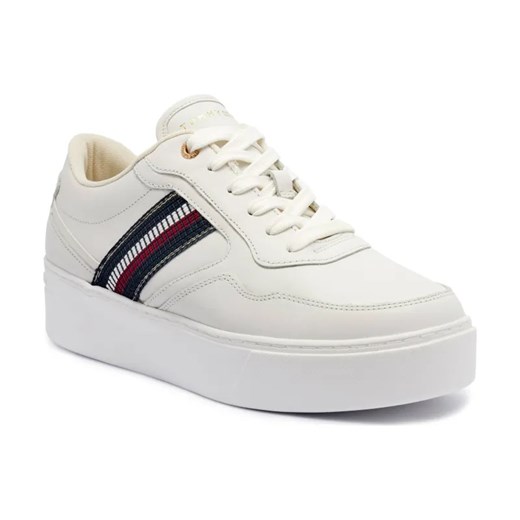 Tommy Hilfiger Skórzane sneakersy ze sklepu Gomez Fashion Store w kategorii Buty sportowe damskie - zdjęcie 184303518