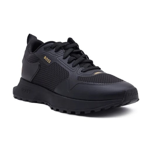 BOSS BLACK Sneakersy Jonah_Runn_meth ze sklepu Gomez Fashion Store w kategorii Buty sportowe męskie - zdjęcie 184303545