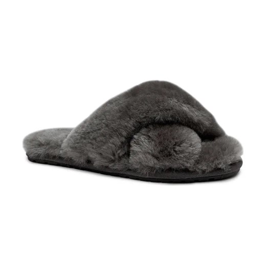 EMU Australia Wełniane obuwie domowe Mayberry | z dodatkiem skóry ze sklepu Gomez Fashion Store w kategorii Kapcie damskie - zdjęcie 184303565