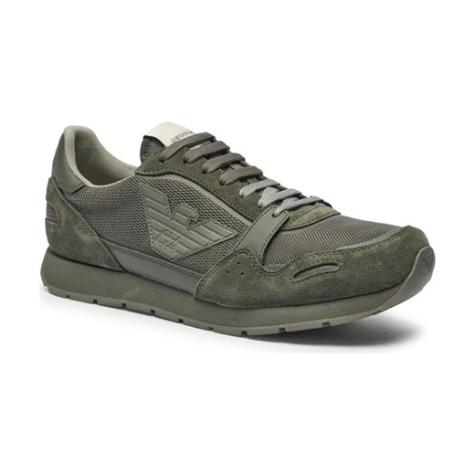 Emporio Armani Sneakersy | z dodatkiem skóry ze sklepu Gomez Fashion Store w kategorii Buty sportowe męskie - zdjęcie 184303576