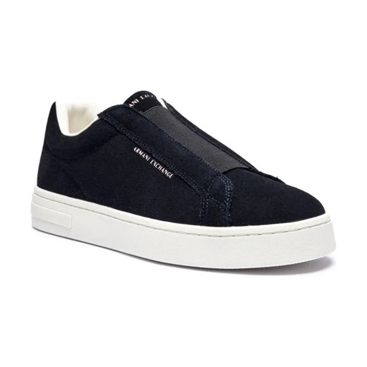 Armani Exchange Skórzane sneakersy ze sklepu Gomez Fashion Store w kategorii Buty sportowe męskie - zdjęcie 184303577