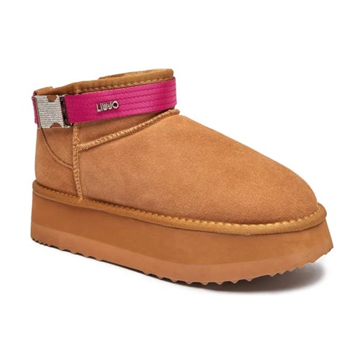 Liu Jo Skórzane śniegowce JANE 03 ze sklepu Gomez Fashion Store w kategorii Śniegowce damskie - zdjęcie 184303626
