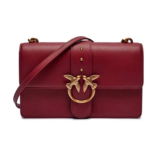 Pinko Skórzana listonoszka LOVE ONE CLASSIC ze sklepu Gomez Fashion Store w kategorii Listonoszki - zdjęcie 184303628