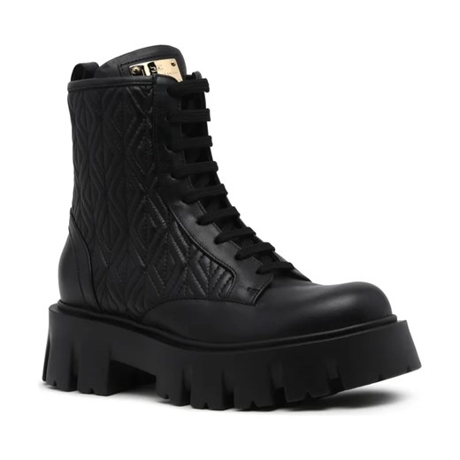 Elisabetta Franchi Skórzane botki ze sklepu Gomez Fashion Store w kategorii Workery damskie - zdjęcie 184303678