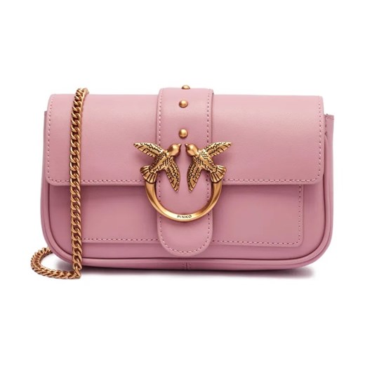 Pinko Skórzana torebka na ramię LOVE ONE POCKET ze sklepu Gomez Fashion Store w kategorii Listonoszki - zdjęcie 184303696