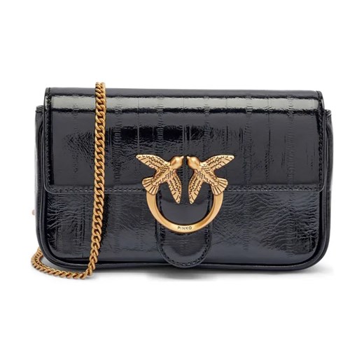 Pinko Skórzana torebka na ramię LOVE ONE POCKET ze sklepu Gomez Fashion Store w kategorii Listonoszki - zdjęcie 184303705