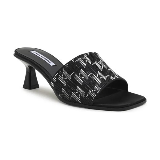 Karl Lagerfeld Klapki PANACHE II | z dodatkiem skóry ze sklepu Gomez Fashion Store w kategorii Klapki damskie - zdjęcie 184303717