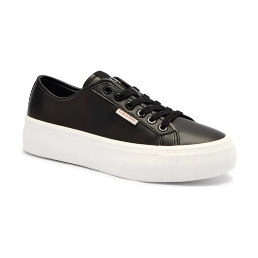 Calvin Klein Skórzane sneakersy VULC FLATFORM LTH ze sklepu Gomez Fashion Store w kategorii Buty sportowe damskie - zdjęcie 184303758