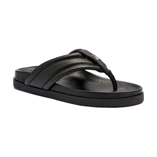 Patrizia Pepe Skórzane japonki ze sklepu Gomez Fashion Store w kategorii Klapki damskie - zdjęcie 184303797