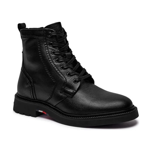 Tommy Hilfiger Skórzane buty wysokie COMFORT ze sklepu Gomez Fashion Store w kategorii Buty zimowe męskie - zdjęcie 184303798