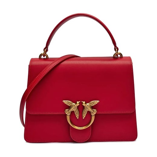 Pinko Skórzany kuferek LOVE ONE CLASSIC ze sklepu Gomez Fashion Store w kategorii Kuferki - zdjęcie 184303839