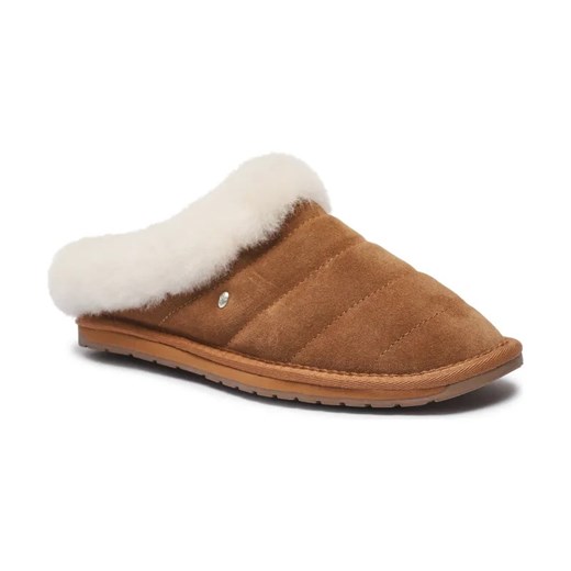 EMU Australia Skórzane obuwie domowe Virginia | z dodatkiem wełny ze sklepu Gomez Fashion Store w kategorii Kapcie damskie - zdjęcie 184303875