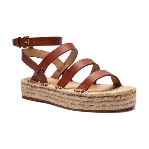 LAUREN RALPH LAUREN Skórzane sandały POLLY ze sklepu Gomez Fashion Store w kategorii Sandały damskie - zdjęcie 184303888