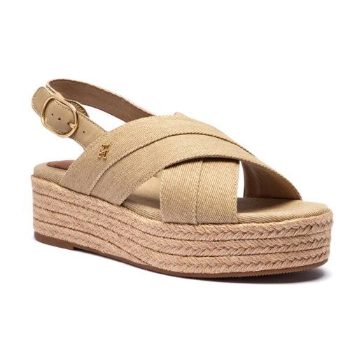 Tommy Hilfiger Sandały | z dodatkiem skóry ze sklepu Gomez Fashion Store w kategorii Sandały damskie - zdjęcie 184303889