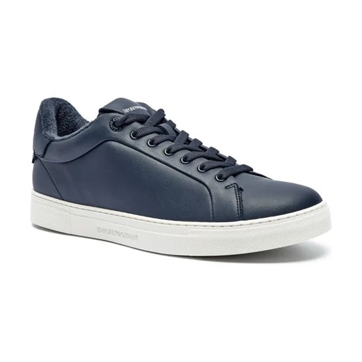 Emporio Armani Skórzane trampki ze sklepu Gomez Fashion Store w kategorii Trampki męskie - zdjęcie 184303919
