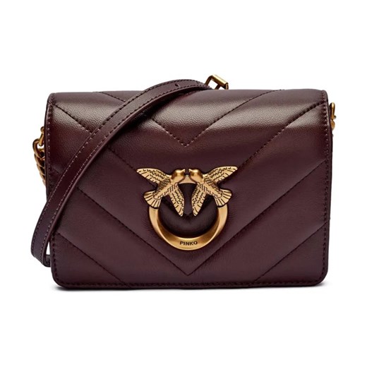 Pinko Skórzana listonoszka LOVE CLICK MINI ze sklepu Gomez Fashion Store w kategorii Listonoszki - zdjęcie 184303939