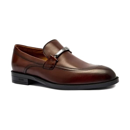 BOSS BLACK Skórzane loafersy Tayil ze sklepu Gomez Fashion Store w kategorii Mokasyny męskie - zdjęcie 184303948
