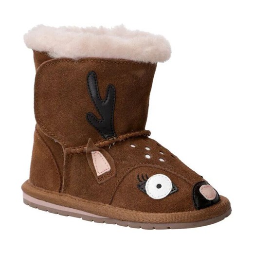 EMU Australia Skórzane śniegowce Deer Walker ze sklepu Gomez Fashion Store w kategorii Buty zimowe dziecięce - zdjęcie 184304005