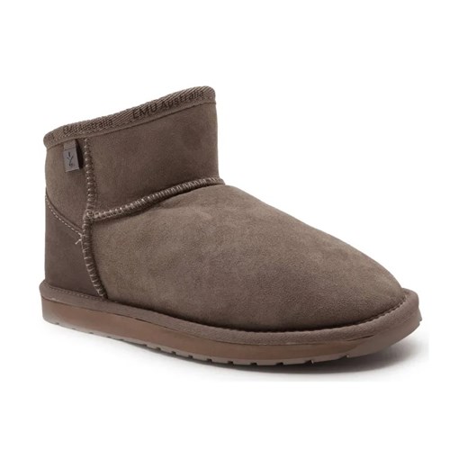 EMU Australia Skórzane śniegowce Platinum Slim Darling | z dodatkiem wełny ze sklepu Gomez Fashion Store w kategorii Śniegowce damskie - zdjęcie 184304028