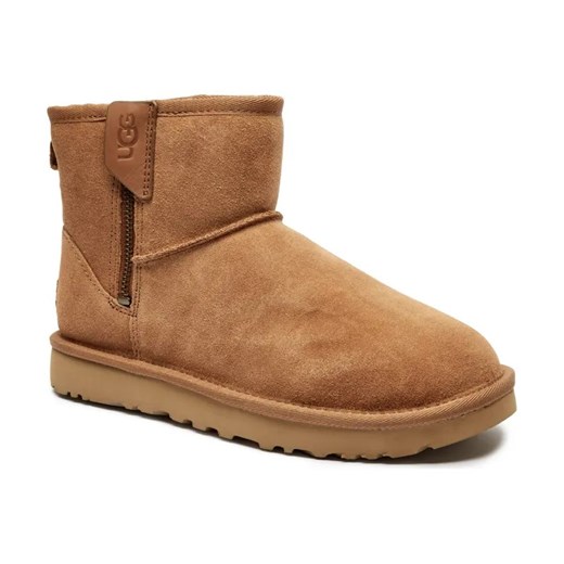 UGG Skórzane śniegowce CLASSIC MINI BAILEY ze sklepu Gomez Fashion Store w kategorii Śniegowce damskie - zdjęcie 184304039