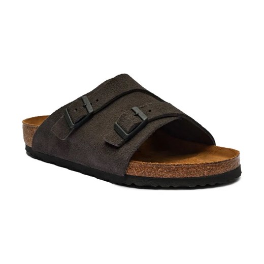 Birkenstock Skórzane klapki Zürich LEVE ze sklepu Gomez Fashion Store w kategorii Klapki męskie - zdjęcie 184304065
