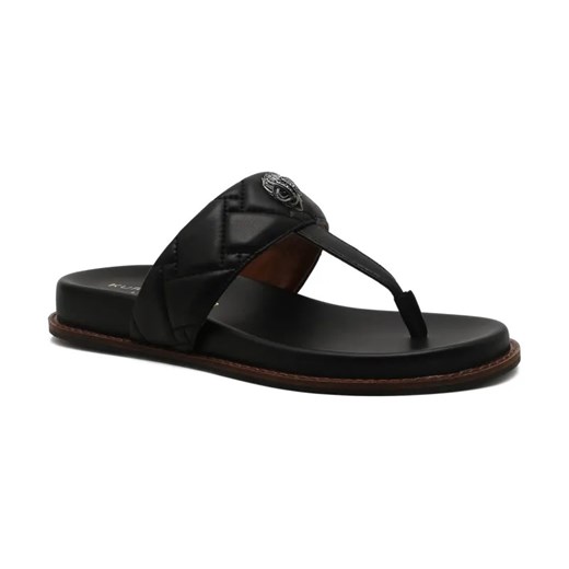 Kurt Geiger Skórzane japonki 225-KENSINGTON T-BAR ze sklepu Gomez Fashion Store w kategorii Klapki damskie - zdjęcie 184304095