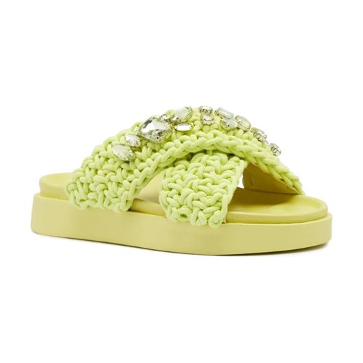 INUIKII Klapki | z dodatkiem skóry Inuikii 36 okazja Gomez Fashion Store