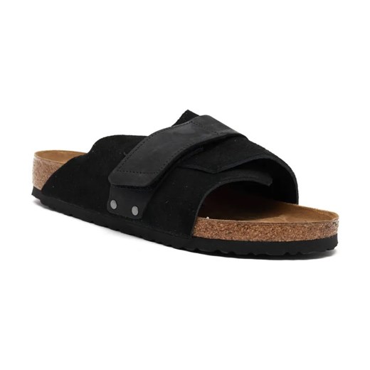 Birkenstock Skórzane klapki Kyoto VL ze sklepu Gomez Fashion Store w kategorii Klapki męskie - zdjęcie 184304149