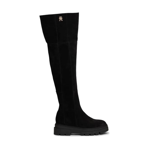Tommy Hilfiger Skórzane muszkieterki ze sklepu Gomez Fashion Store w kategorii Kozaki damskie - zdjęcie 184304157