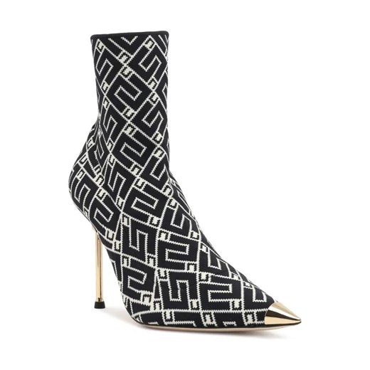 Elisabetta Franchi Botki | z dodatkiem skóry ze sklepu Gomez Fashion Store w kategorii Botki - zdjęcie 184304178