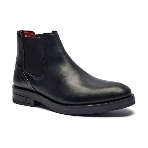 Tommy Hilfiger Skórzane sztyblety CHELSEA ze sklepu Gomez Fashion Store w kategorii Buty zimowe męskie - zdjęcie 184304198