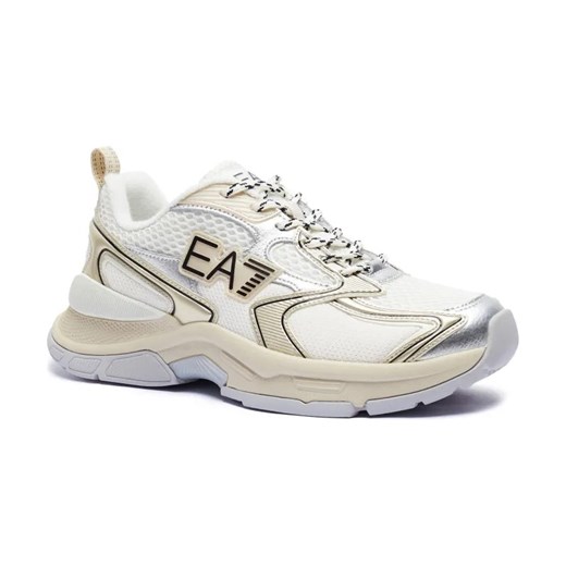 EA7 Sneakersy | z dodatkiem skóry ze sklepu Gomez Fashion Store w kategorii Buty sportowe damskie - zdjęcie 184304205