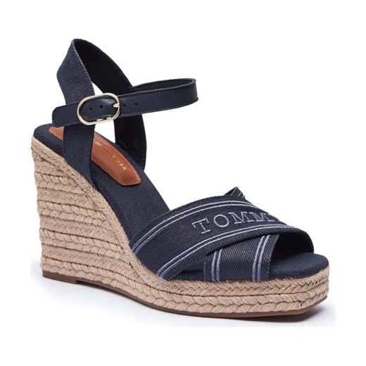 Tommy Hilfiger Koturny | z dodatkiem skóry ze sklepu Gomez Fashion Store w kategorii Sandały damskie - zdjęcie 184304248