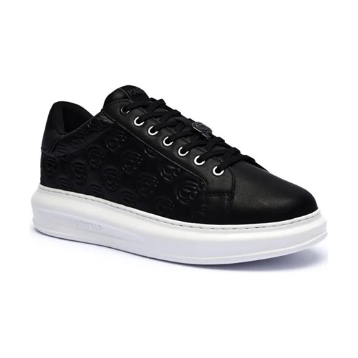 Karl Lagerfeld Skórzane sneakersy KAPRI ze sklepu Gomez Fashion Store w kategorii Buty sportowe męskie - zdjęcie 184304249