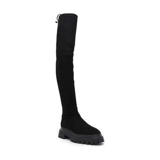 Stuart Weitzman Skórzane muszkieterki BEDFORDLAND ze sklepu Gomez Fashion Store w kategorii Kozaki damskie - zdjęcie 184304299