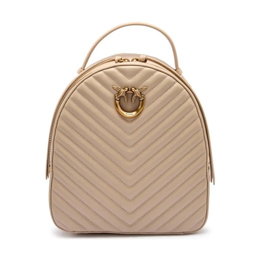 Pinko Skórzany plecak LOVE CLICK CLASSIC VI ze sklepu Gomez Fashion Store w kategorii Plecaki - zdjęcie 184304355