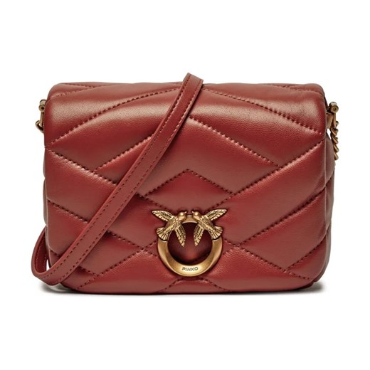 Pinko Skórzana torebka na ramię LOVE CLICK PUFF BABY Pinko One Size promocja Gomez Fashion Store