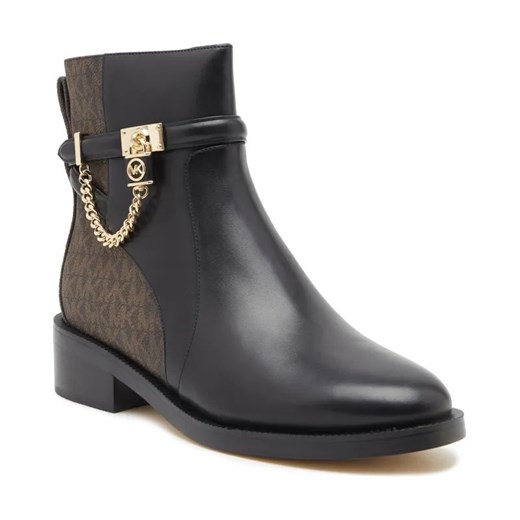 Michael Kors Skórzane botki Hamilton Flat ze sklepu Gomez Fashion Store w kategorii Botki - zdjęcie 184304388