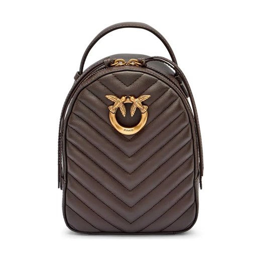 Pinko Skórzany plecak LOVE CLICK MINI ze sklepu Gomez Fashion Store w kategorii Plecaki - zdjęcie 184304416
