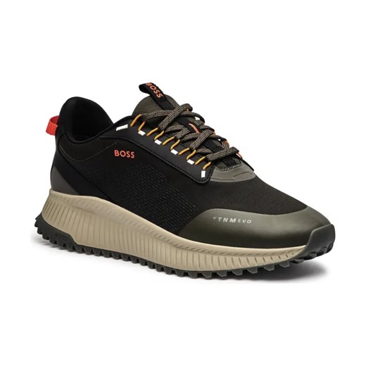 BOSS BLACK Sneakersy TTNM EVO | z dodatkiem skóry ze sklepu Gomez Fashion Store w kategorii Buty sportowe męskie - zdjęcie 184304417