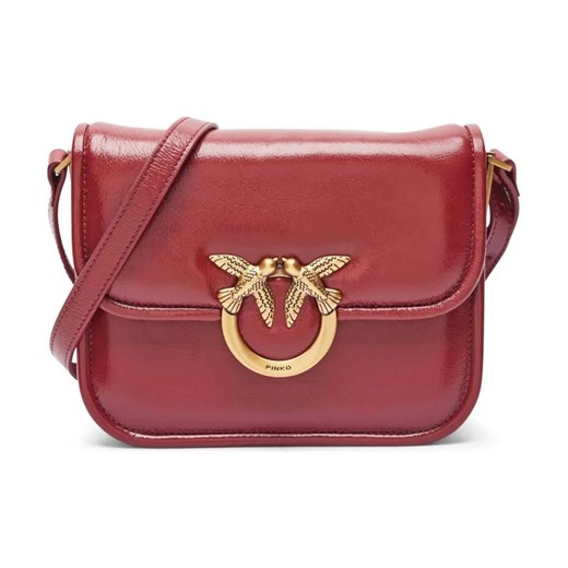 Pinko Skórzana torebka na ramię LOVE BOX MINI ze sklepu Gomez Fashion Store w kategorii Listonoszki - zdjęcie 184304445