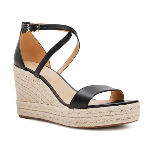 Michael Kors Skórzane koturny KAYLA WEDGE Michael Kors 41 okazyjna cena Gomez Fashion Store