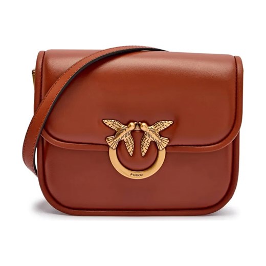 Pinko Skórzana torebka na ramię LOVE BOX ze sklepu Gomez Fashion Store w kategorii Listonoszki - zdjęcie 184304487