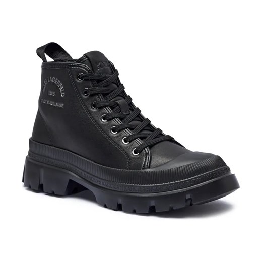 Karl Lagerfeld Skórzane buty trekkingowe ze sklepu Gomez Fashion Store w kategorii Buty trekkingowe męskie - zdjęcie 184304499